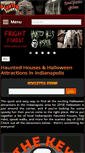 Mobile Screenshot of indianapolishauntedhouses.com